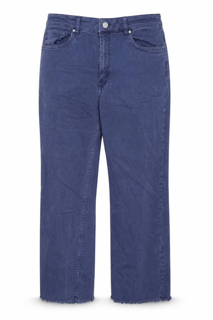 Womens UK Size 14 H&M Regular Fit Straight Blue Jeans