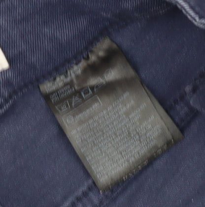 Womens UK Size 14 H&M Regular Fit Straight Blue Jeans