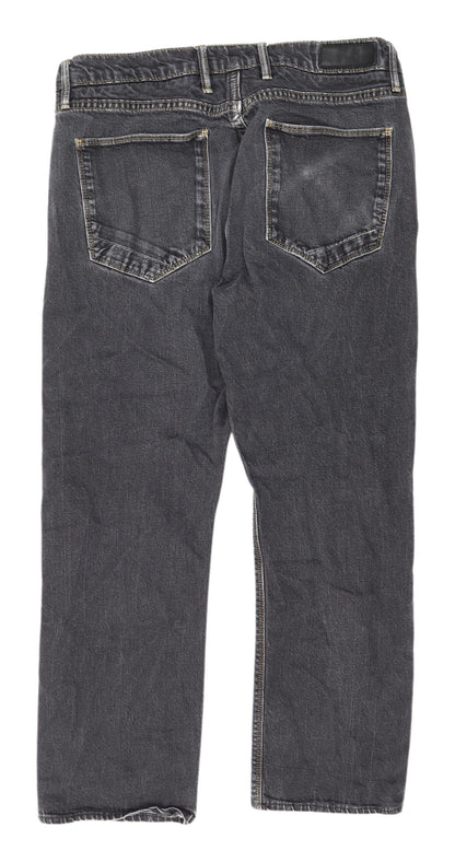 Marks and Spencer Men's Black Slim Jeans 36