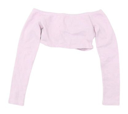 Womens UK Size S Zara Pink Cardigan Jumper