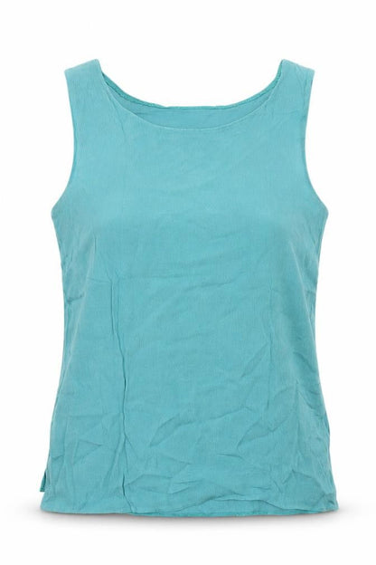 Womens UK Size 14 Klass Collection Green Basic Tank