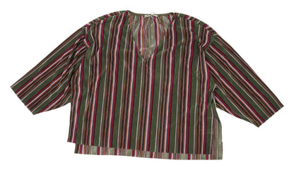 Womens UK Size M Pull&Bear Multicoloured Tunic Blouse
