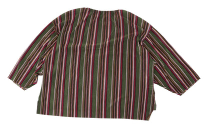Womens UK Size M Pull&Bear Multicoloured Tunic Blouse