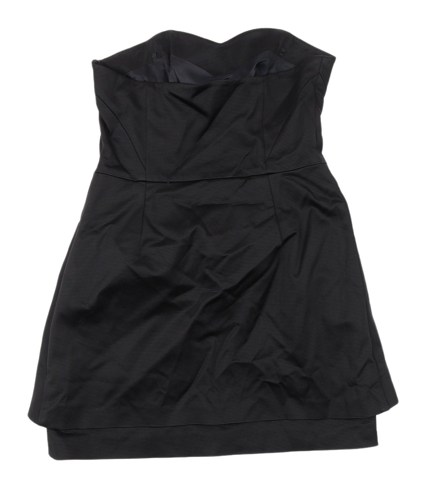 Coast Women's Black Strapless Bow Dress - Size 12