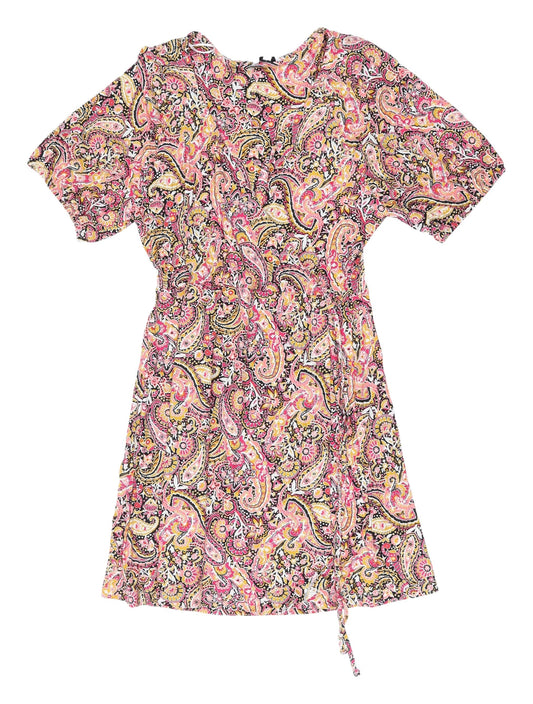 Next Women's Multicoloured Paisley Wrap Dress Size 12