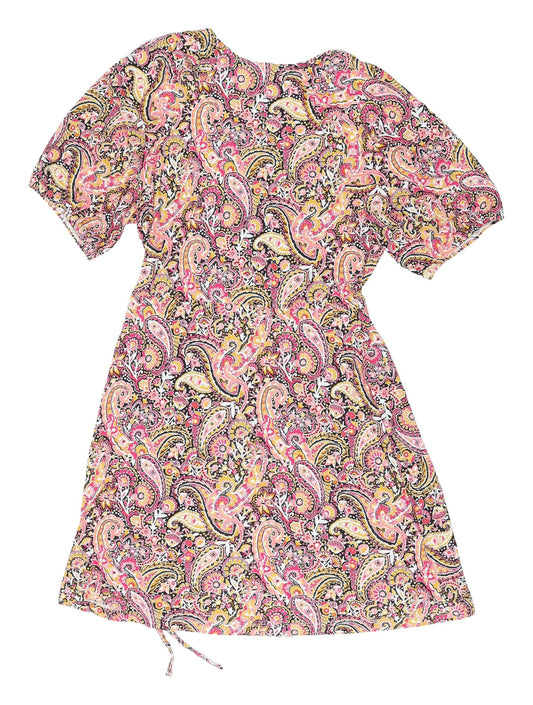 Next Women's Multicoloured Paisley Wrap Dress Size 12