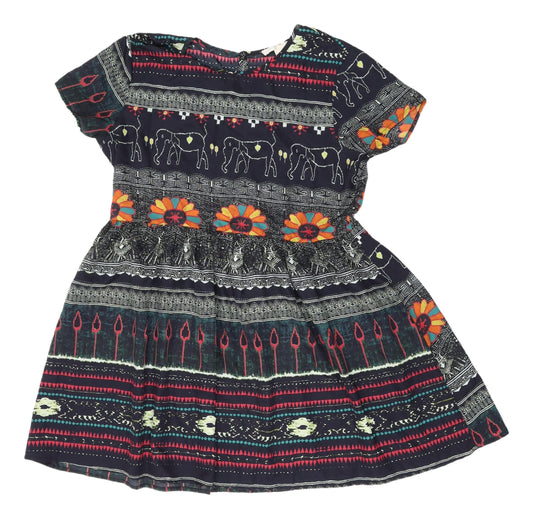 Staring At Stars Women's Multicoloured L Fit & Flare Dress