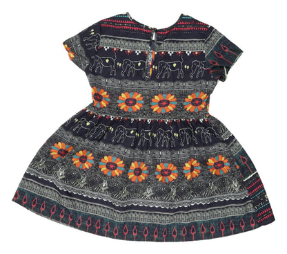 Staring At Stars Women's Multicoloured L Fit & Flare Dress