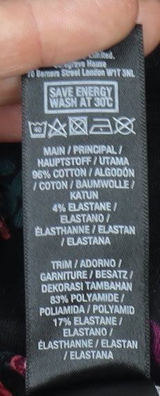 Dorothy Perkins Floral Off Shoulder A-Line Dress, Size 18