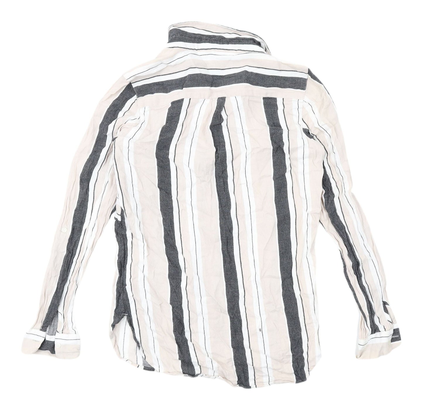 Womens UK Size 8 NEXT Multicoloured Basic Button-Up