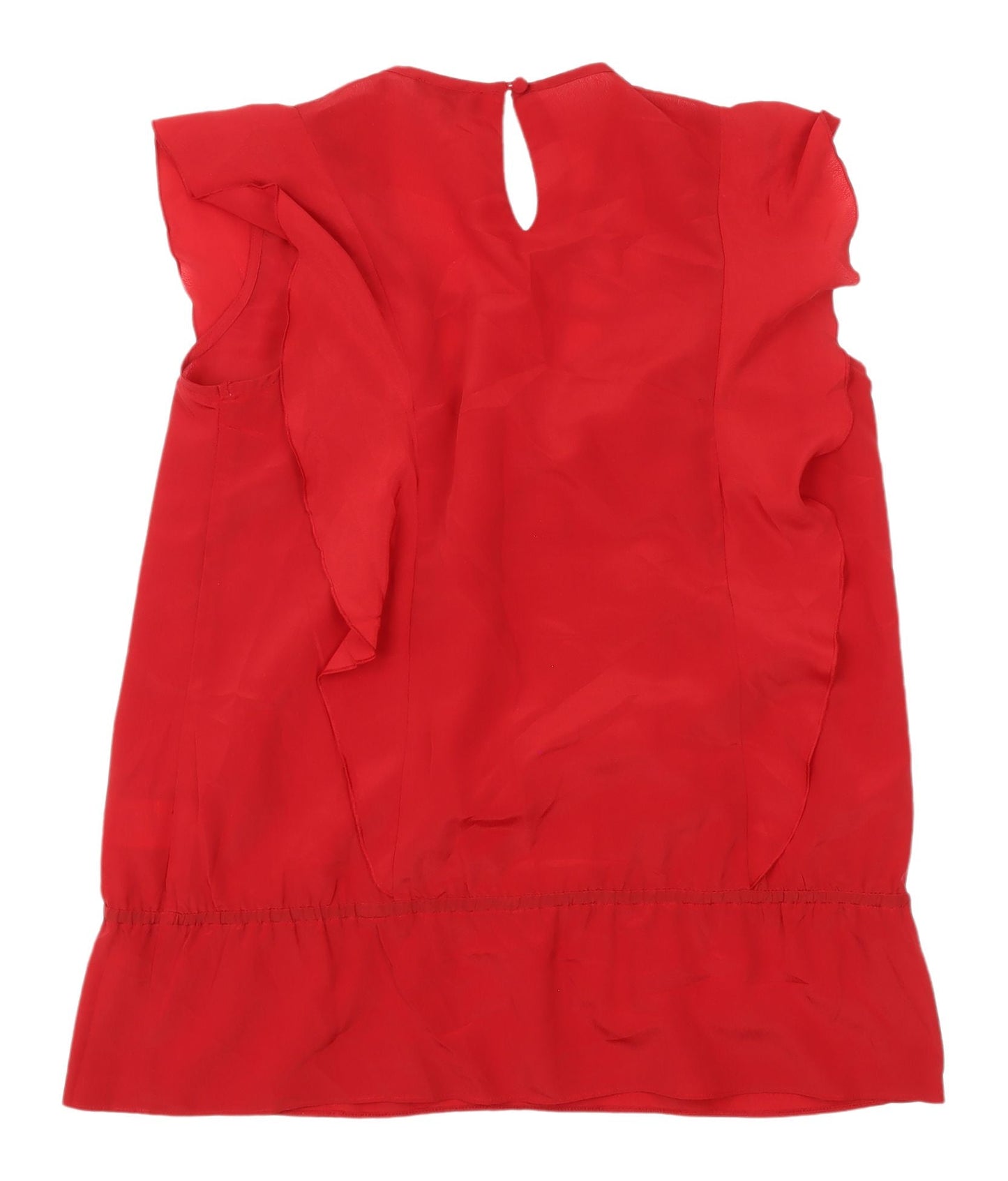 Womens UK Size 14 Et Vous Red  Blouse
