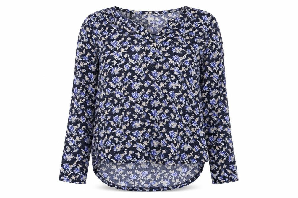 Womens UK Size 10 H&M Multicoloured Basic Blouse
