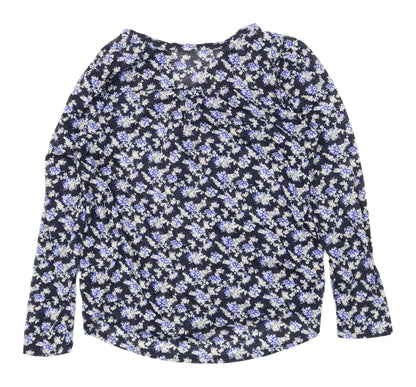 Womens UK Size 10 H&M Multicoloured Basic Blouse