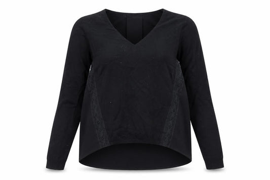 Womens UK Size 8 Marks and Spencer Black Basic Blouse