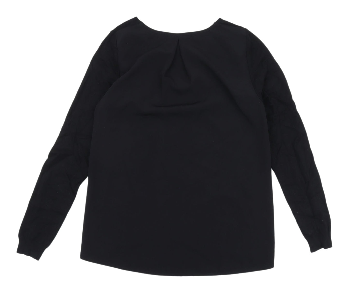 Womens UK Size 8 Marks and Spencer Black Basic Blouse