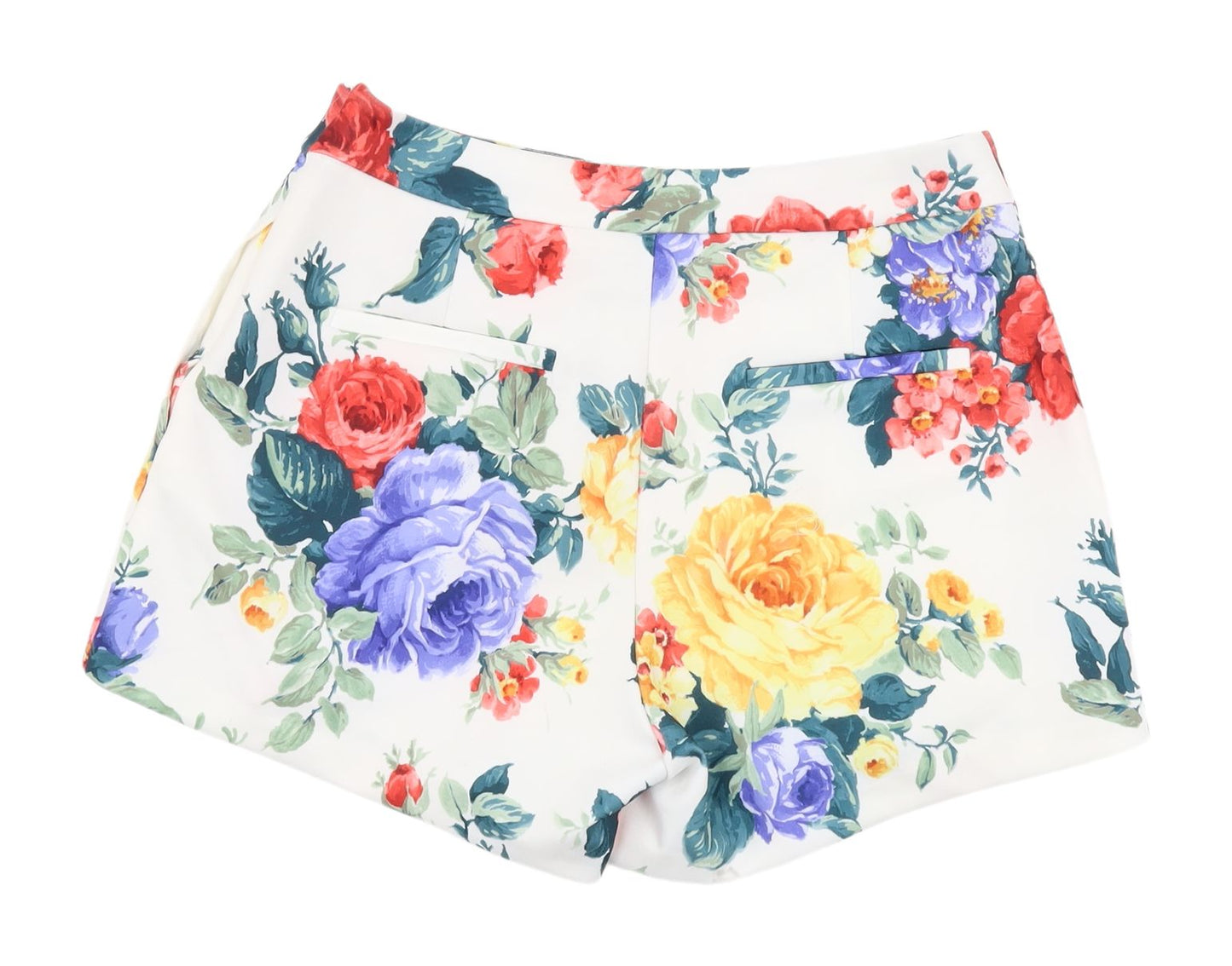 ASOS Women's Multicoloured Floral Wrap Shorts