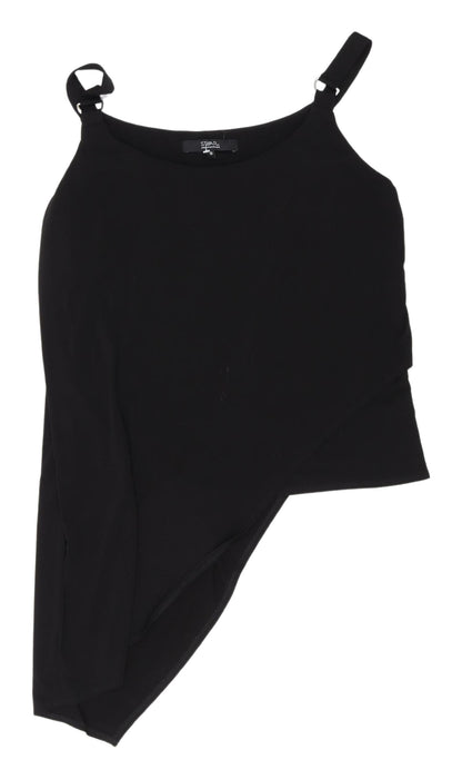 Womens UK Size 18 STAR by Julien Macdonald Black Basic Tank