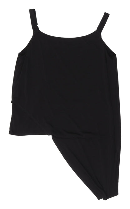 Womens UK Size 18 STAR by Julien Macdonald Black Basic Tank