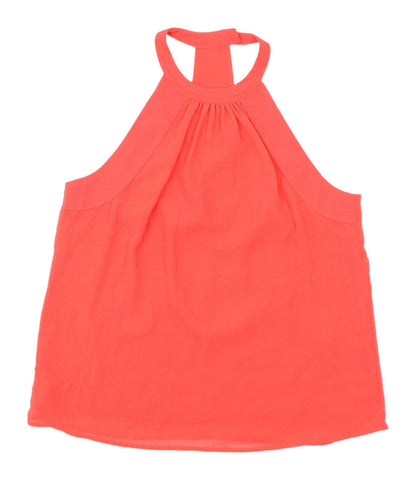 Womens UK Size 12 H&M Red Basic Tank