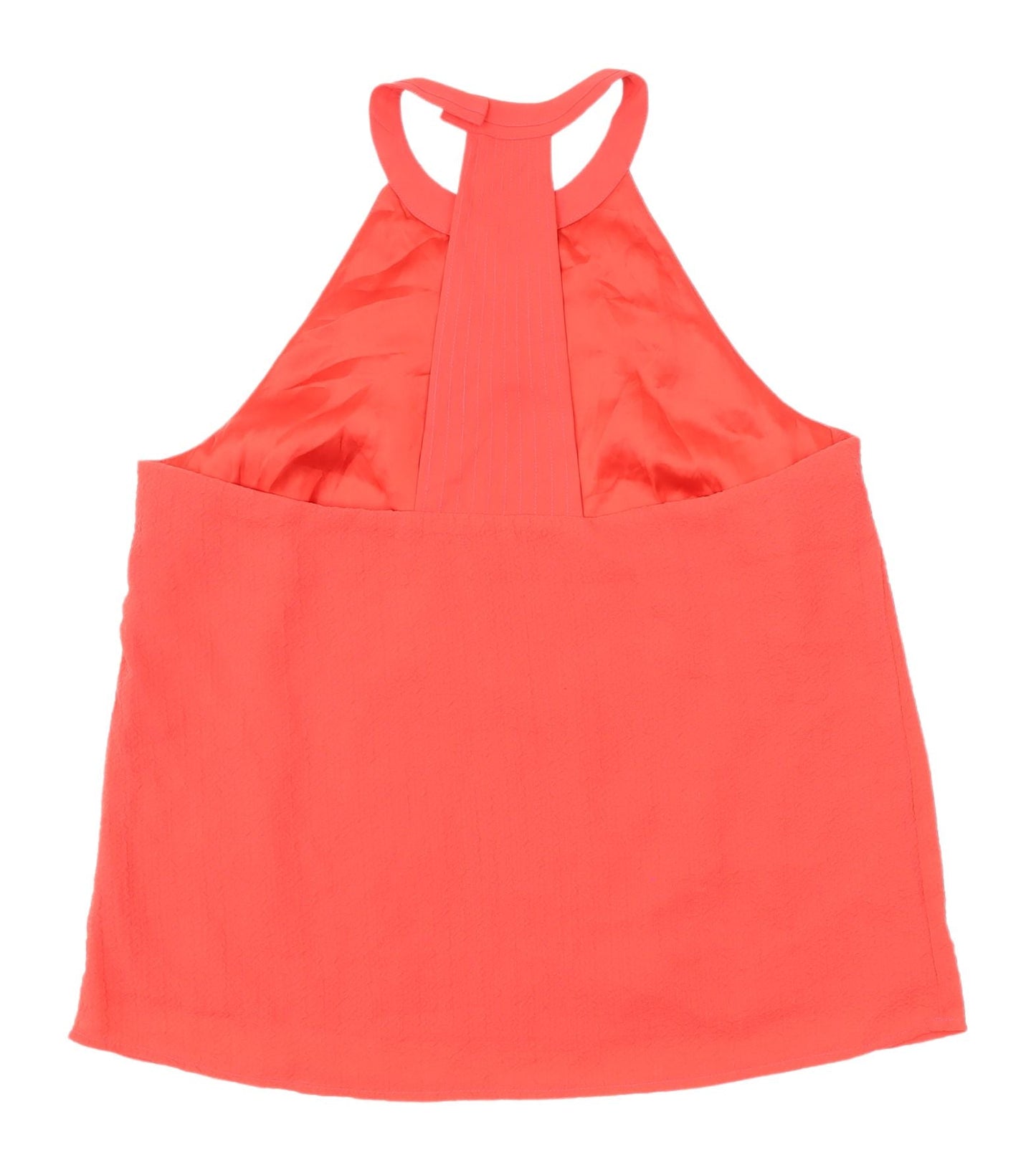 Womens UK Size 12 H&M Red Basic Tank