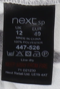 Next Women's Multicoloured Shift Dress Size 12