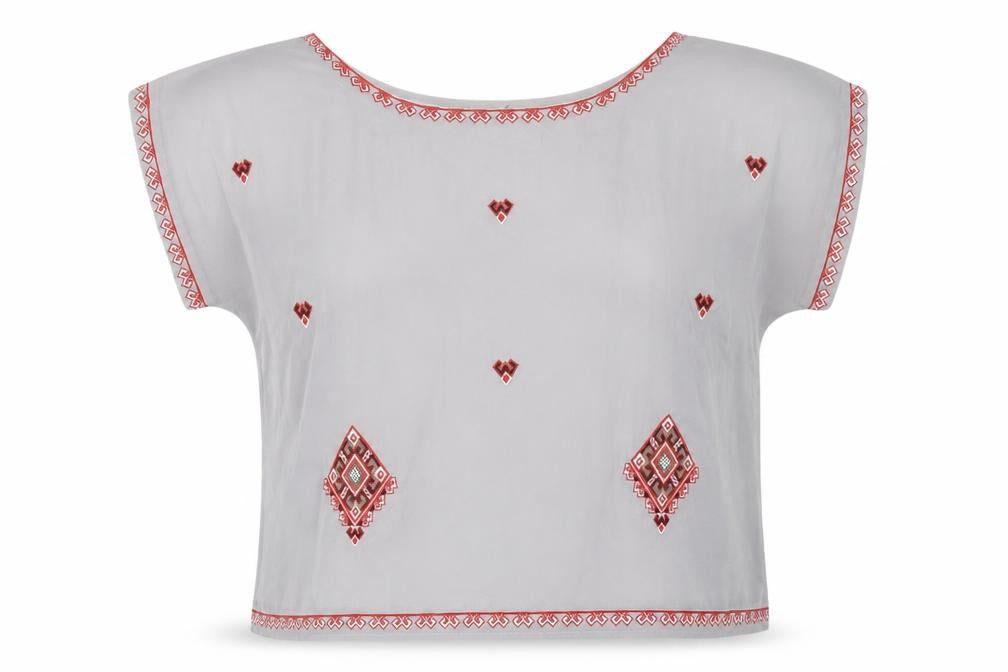 Womens UK Size 10 NEXT White Basic Blouse