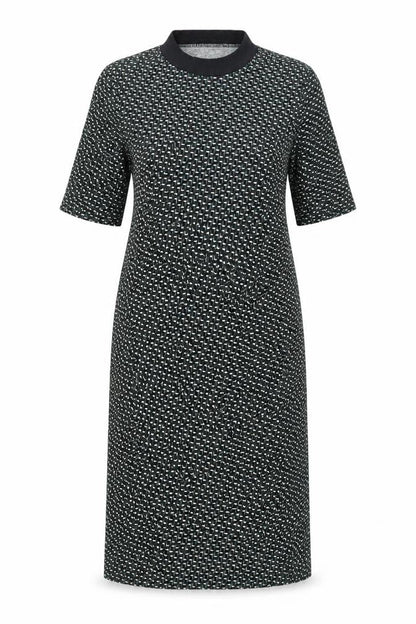 Next Women's Multicoloured Geometric Sheath Dress Size 18