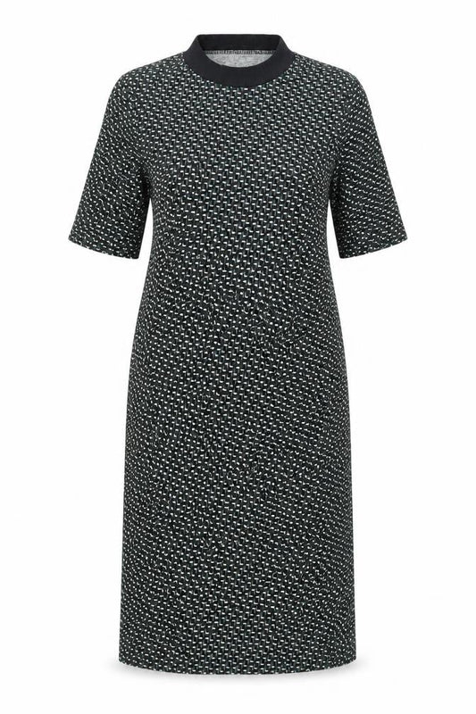 Next Women's Multicoloured Geometric Sheath Dress Size 18