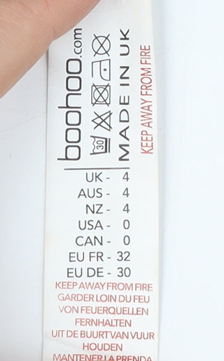 Boohoo Black Women's Dress Size 4