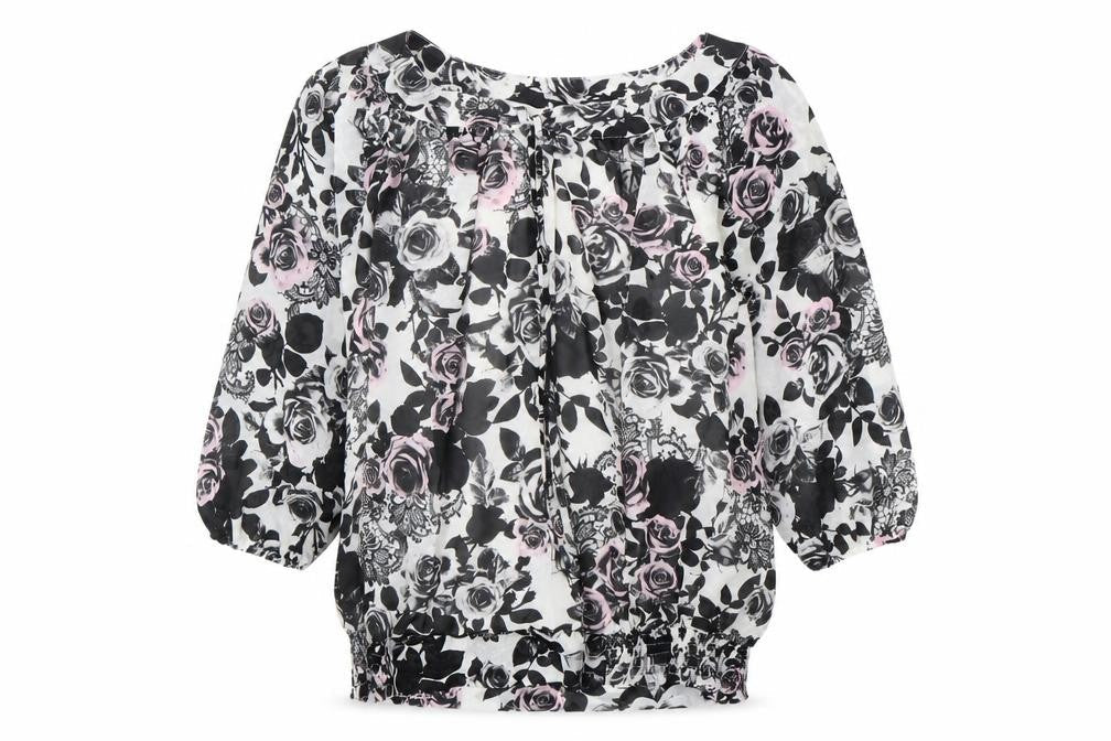Womens UK Size 6 David Emanuel Multicoloured  Blouse