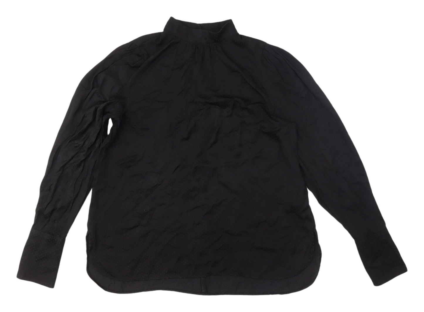 Womens UK Size 12 H&M Black  Blouse