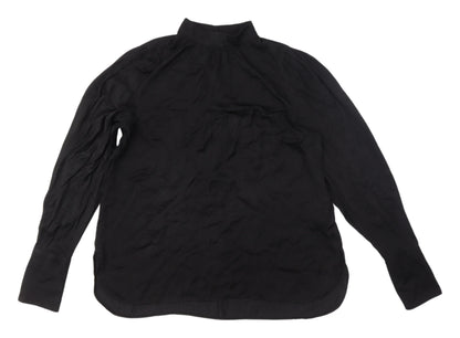 Womens UK Size 12 H&M Black  Blouse