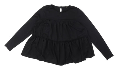 Womens UK Size 8 River Island Black  Blouse