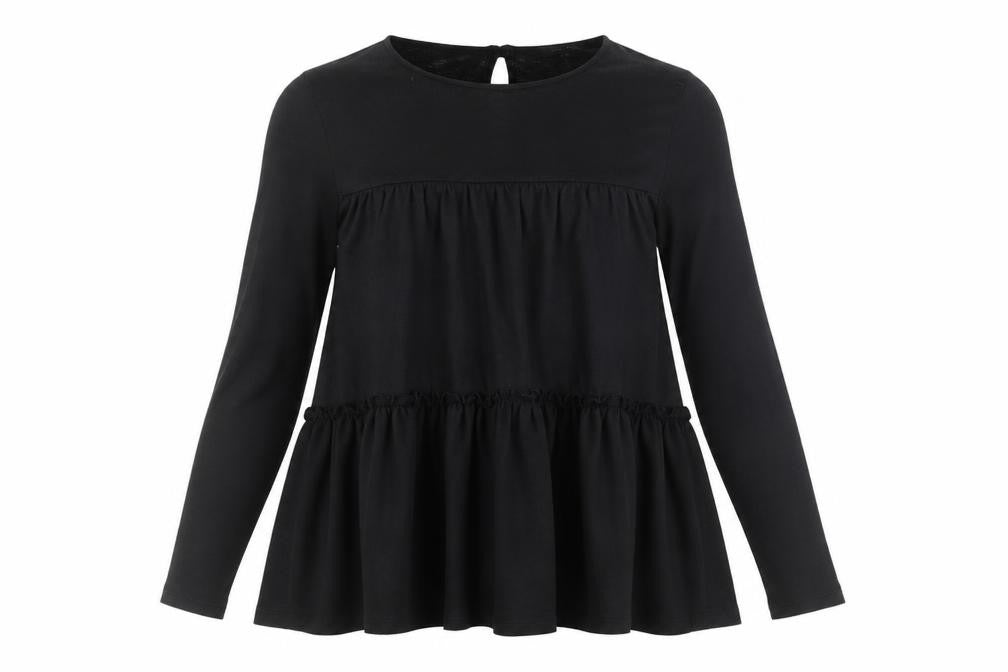 Womens UK Size 8 River Island Black  Blouse