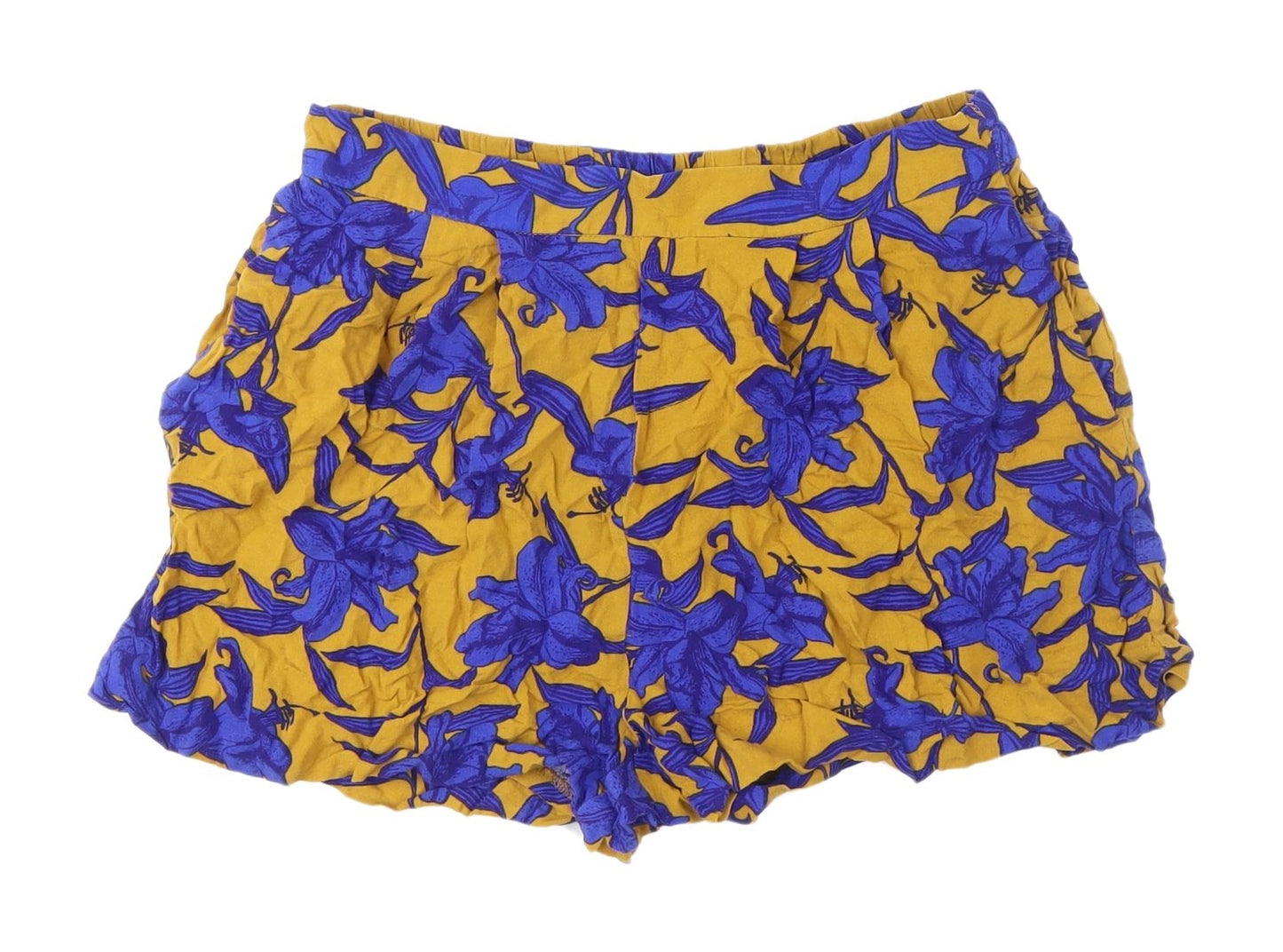 H&M Women's Multicoloured Culotte Shorts Size 8