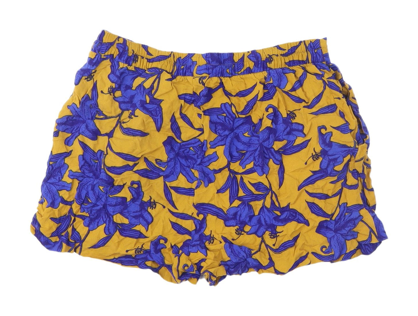 H&M Women's Multicoloured Culotte Shorts Size 8