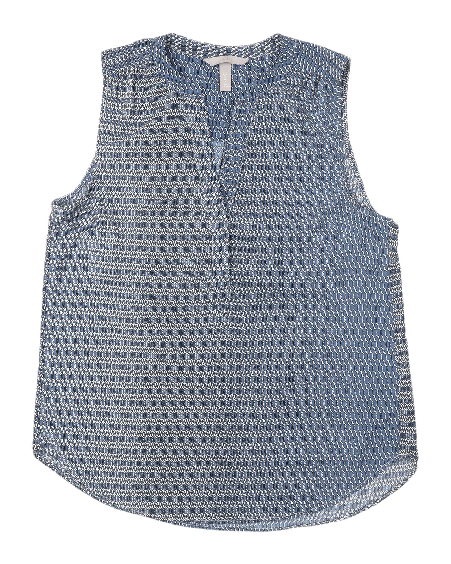 Womens UK Size 6 H&M Blue  Blouse