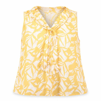 Womens UK Size 18 Marks and Spencer Yellow Camisole Blouse
