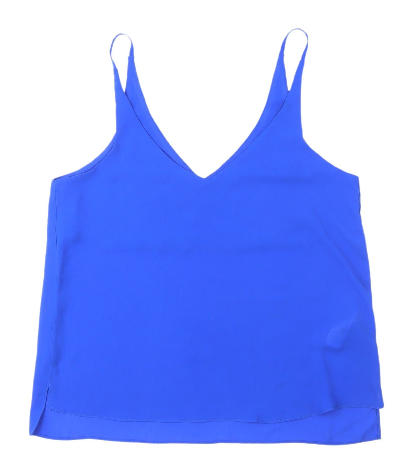 Womens UK Size 10 Topshop Blue Camisole Tank