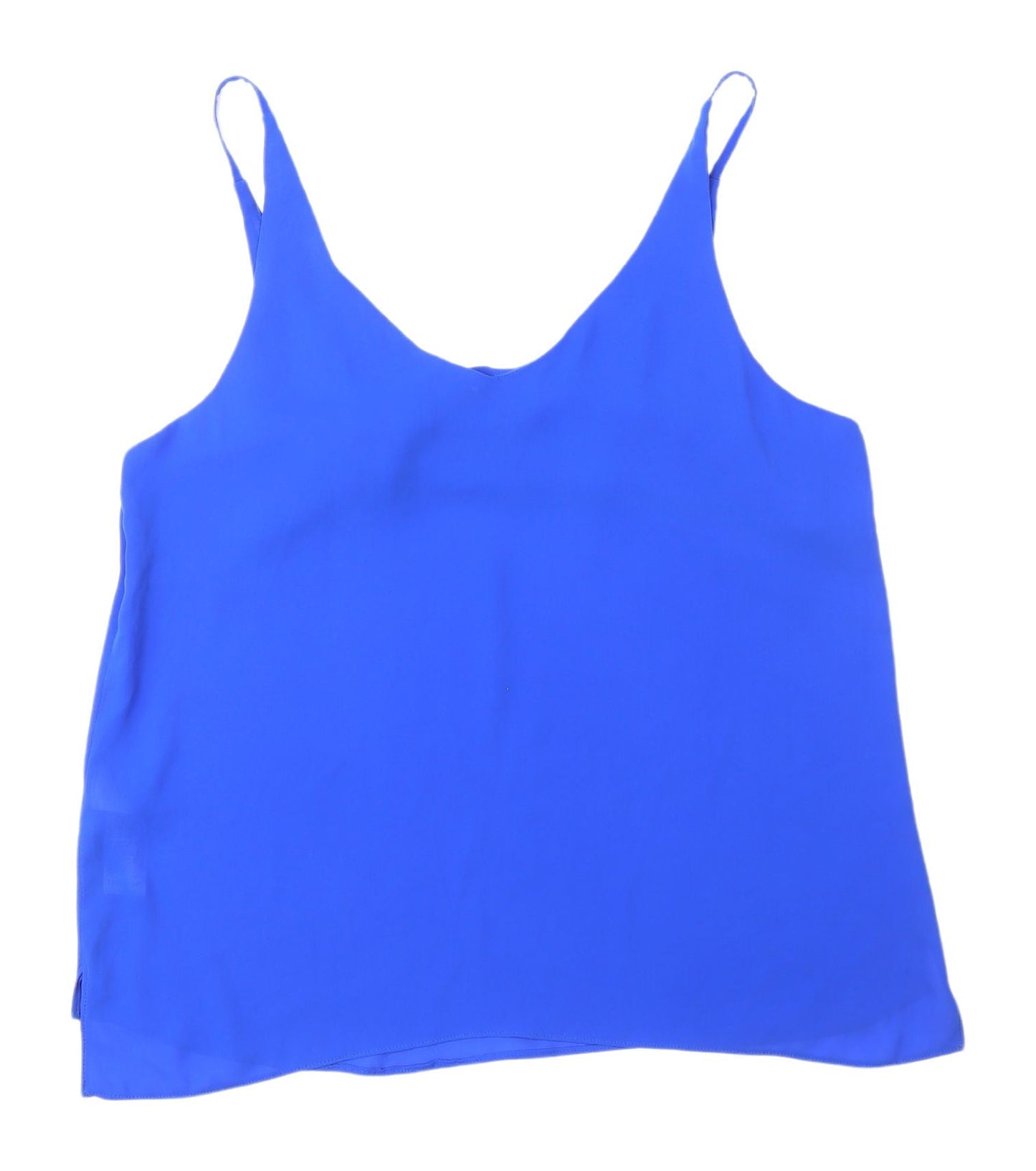 Womens UK Size 10 Topshop Blue Camisole Tank