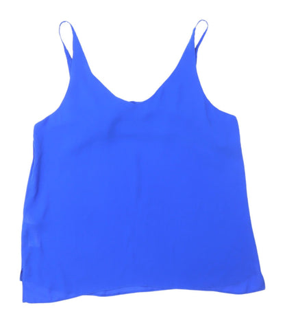 Womens UK Size 10 Topshop Blue Camisole Tank
