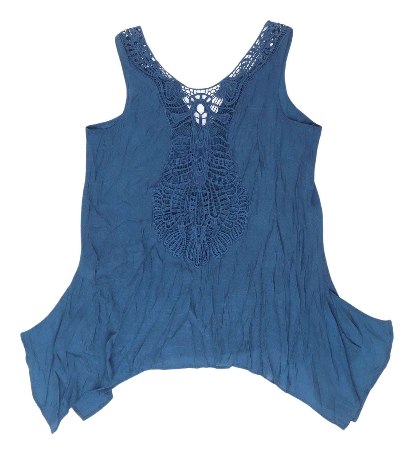 Womens UK Size M Spense Blue Camisole Tank