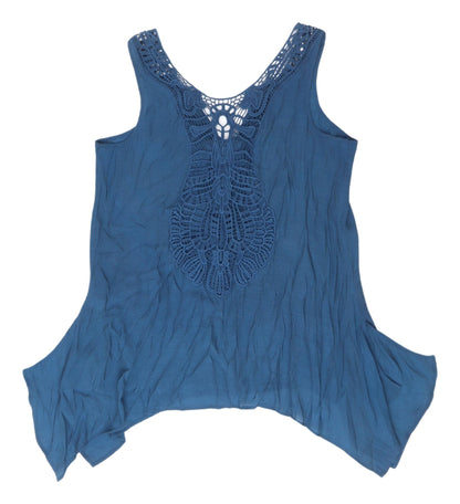 Womens UK Size M Spense Blue Camisole Tank