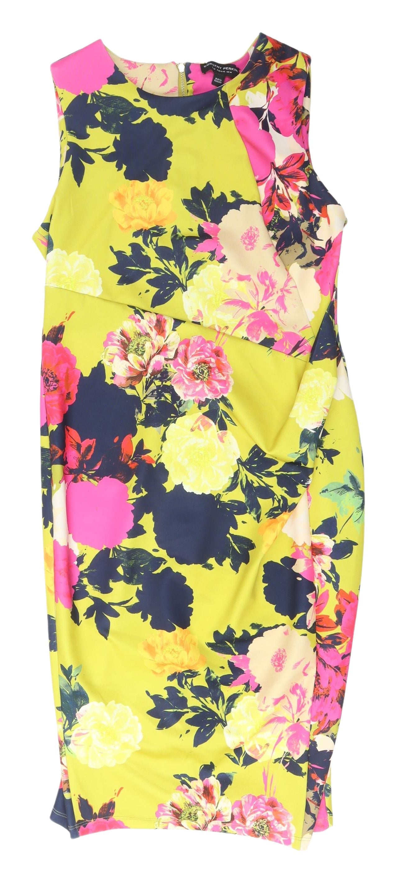 Dorothy Perkins Women's Floral Dress UK 14