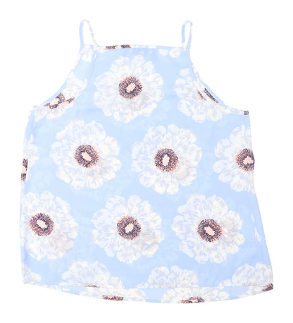 Womens UK Size 12 Warehouse Blue Camisole Tank