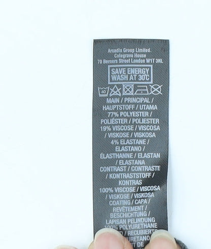 Dorothy Perkins Women's Grey Shift Dress Size 8