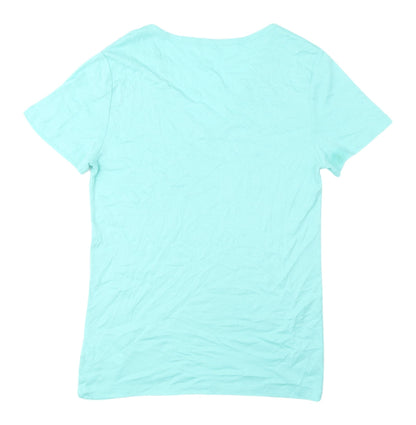 Womens UK Size XL Gap Blue Basic T-Shirt