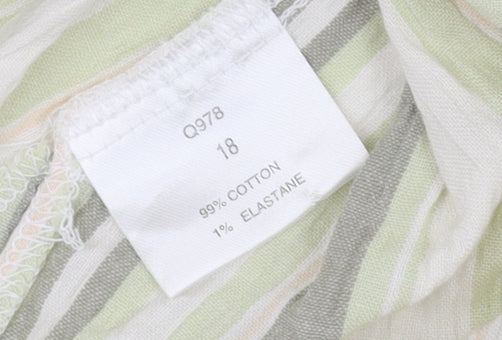 Womens UK Size 18 Damart Multicoloured  Button-Up