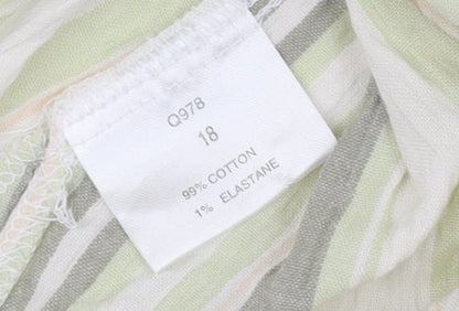 Womens UK Size 18 Damart Multicoloured  Button-Up
