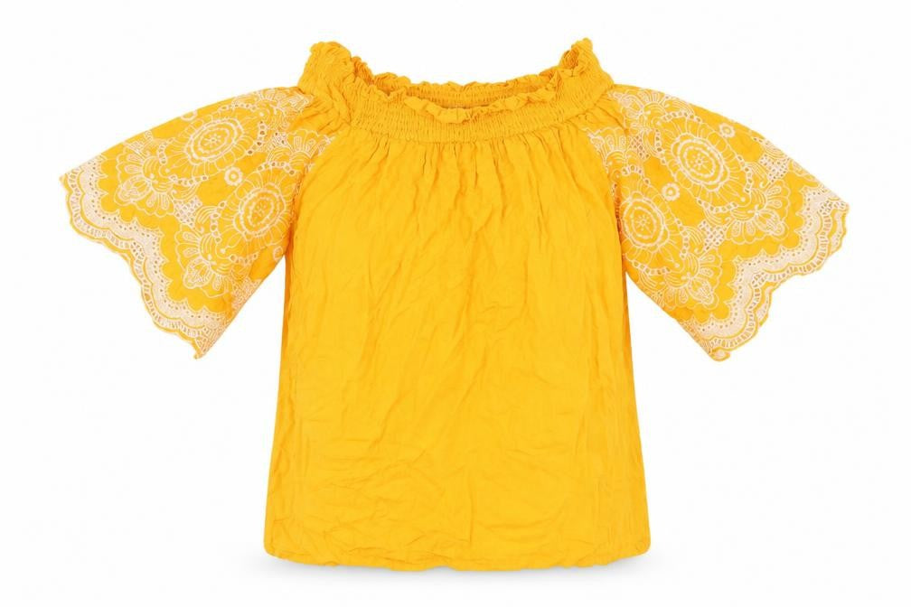 Womens UK Size 12 Marks and Spencer Yellow Camisole Blouse